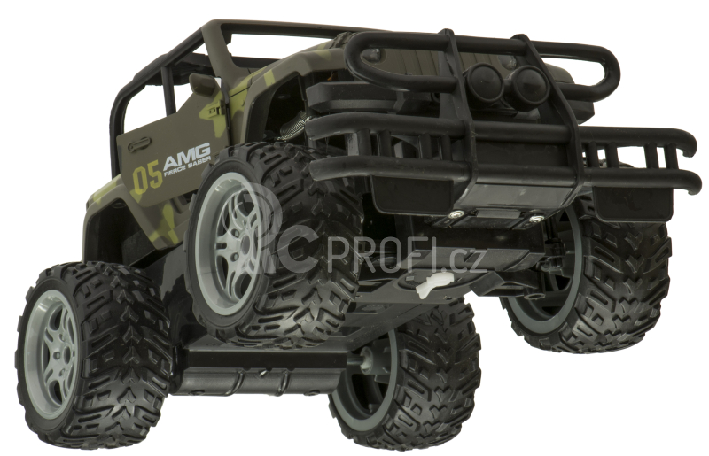 RC auto Off-Road Jeep 1:14, maskáčová