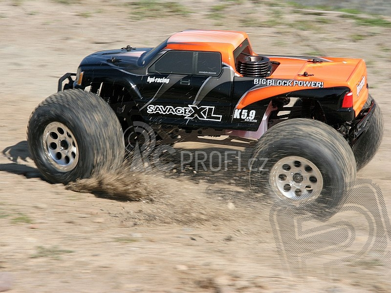 SAVAGE XL 5.9 RTR s 2,4GHz - Bez vysílačky