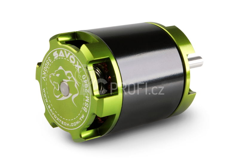 SAVÖX - BSM-2940 Brushless/střídavý elektro motor (3500KV)