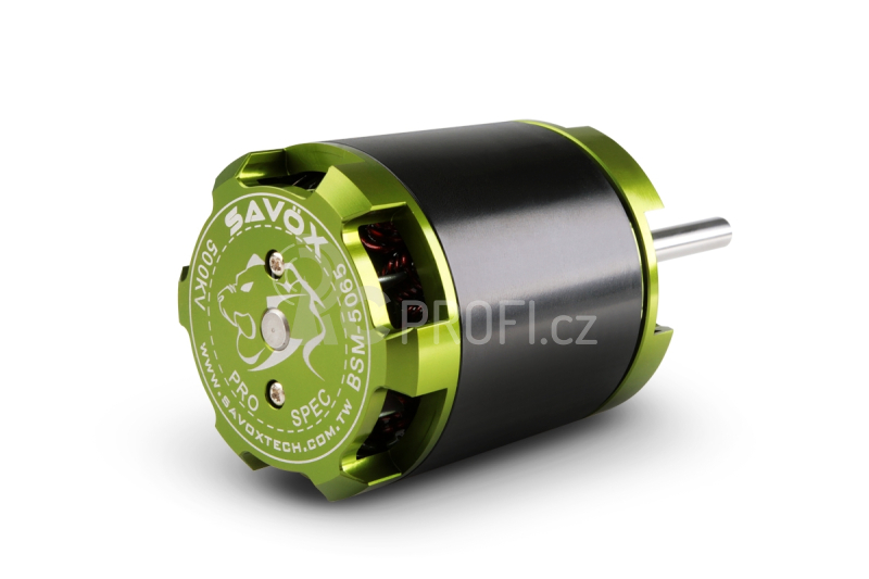SAVÖX - BSM-5065 PRO Brushless/střídavý elektro motor (500KV)