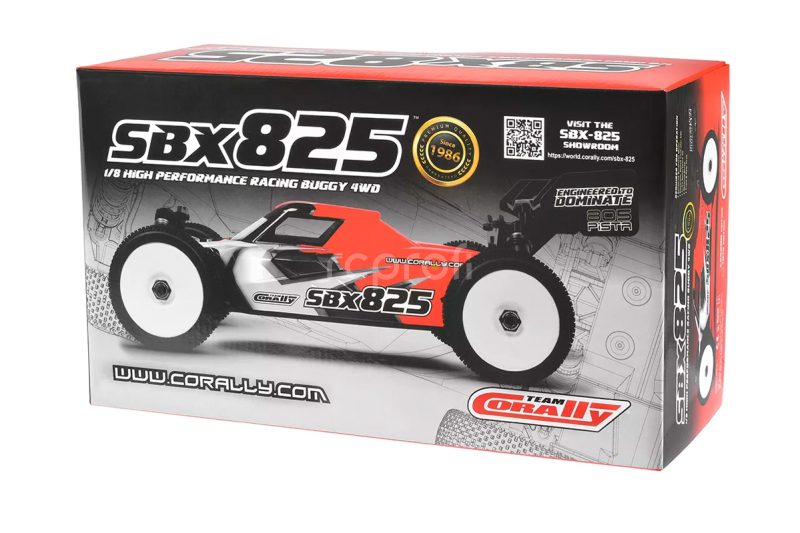 SBX-825 - 7075 Edition - 1/8 Racing Buggy - stavebnice