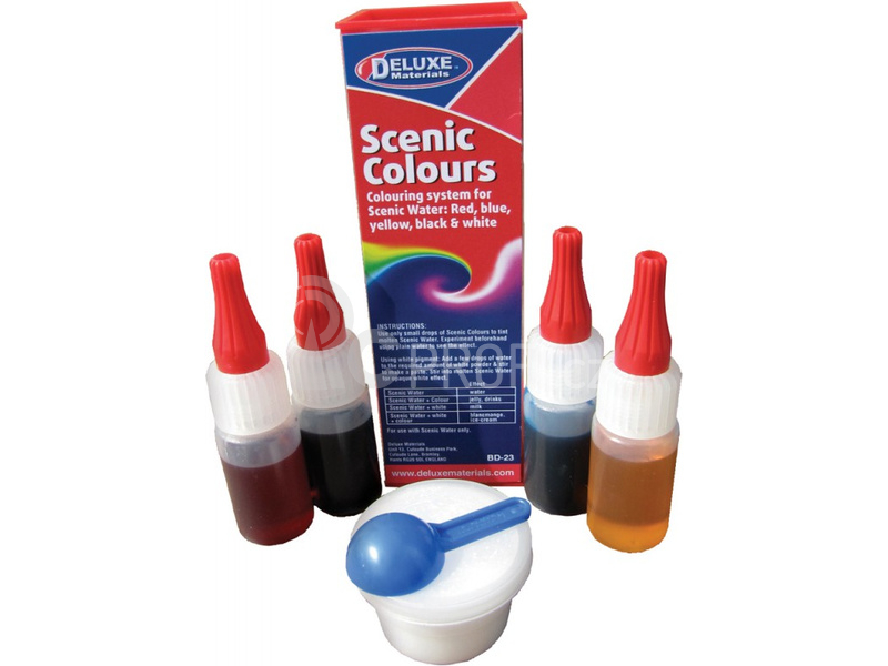 Scenic Colours - tekuté barvy 5 odstínů pro Scenic Water