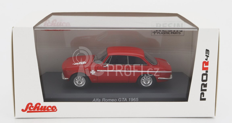 Schuco Alfa romeo Giulia Gta Sprint 1965 1:43 Red