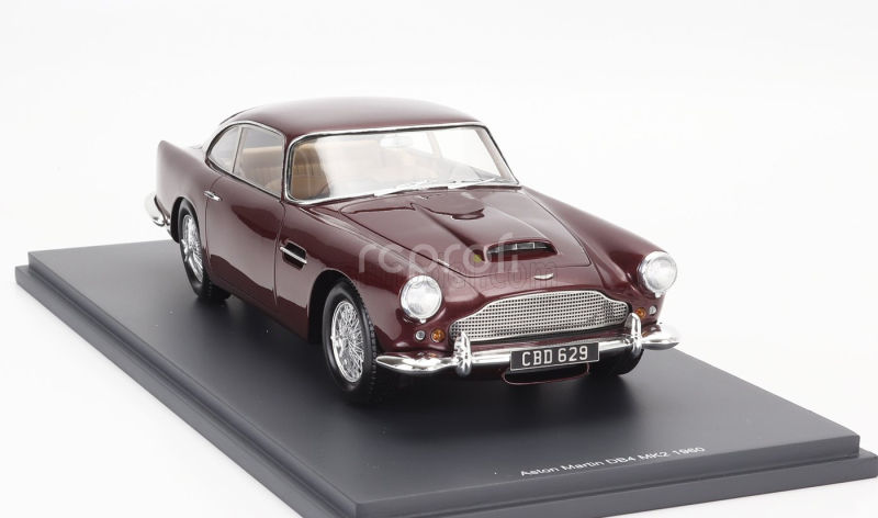 Schuco Aston martin Db4 Mkii 1960 1:18 Bordeaux