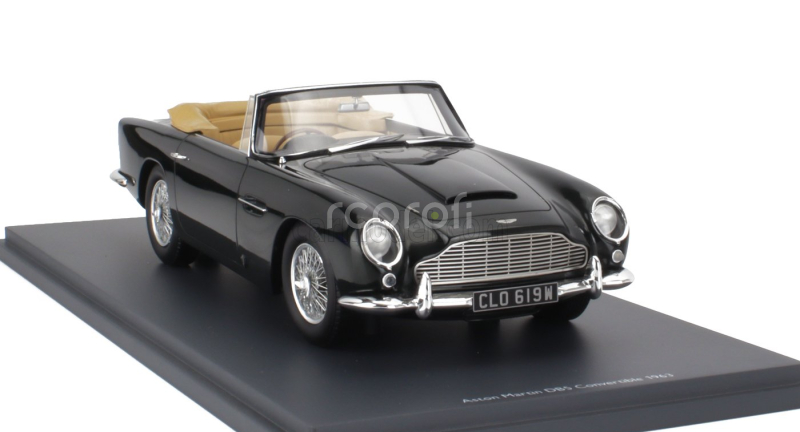 Schuco Aston martin Db5 Volante Cabriolet Open 1964 1:18 Grey Met
