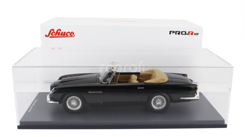 Schuco Aston martin Db5 Volante Cabriolet Open 1964 1:18 Grey Met