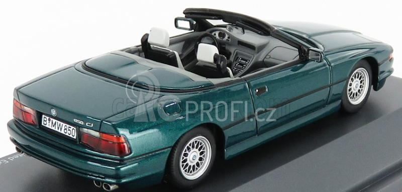 Schuco BMW 850i Cabriolet Open 1990 1:43 Zelená