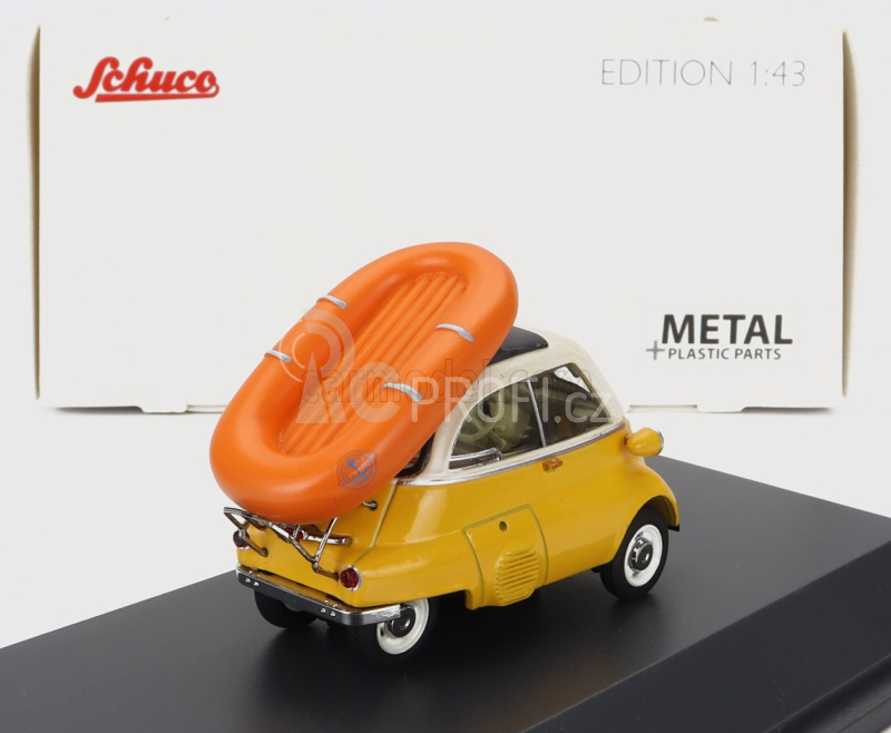 Schuco BMW Isetta 1955 1:43 Žlutá Bílá