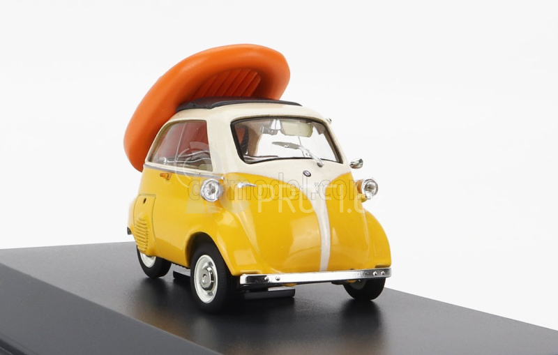 Schuco BMW Isetta 1955 1:43 Žlutá Bílá