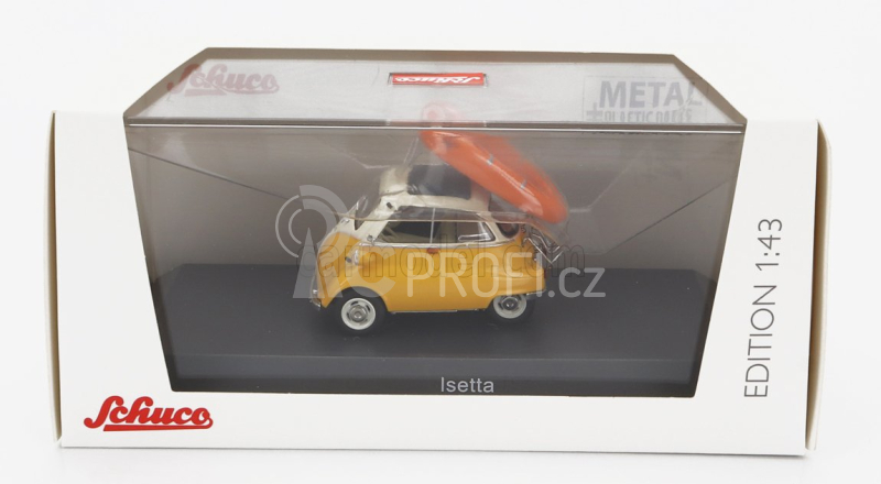 Schuco BMW Isetta 1955 1:43 Žlutá Bílá