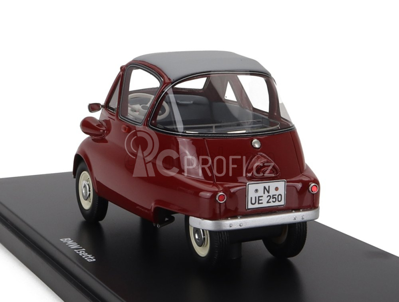 Schuco BMW Isetta 1960 1:32 Tmavě Červená
