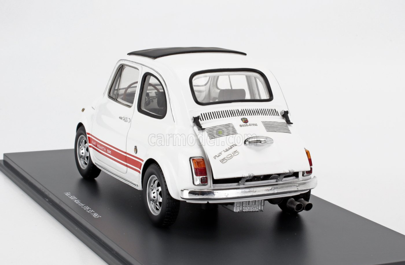Schuco Fiat 500 Abarth 595 Ss 1965 1:18 Bílá