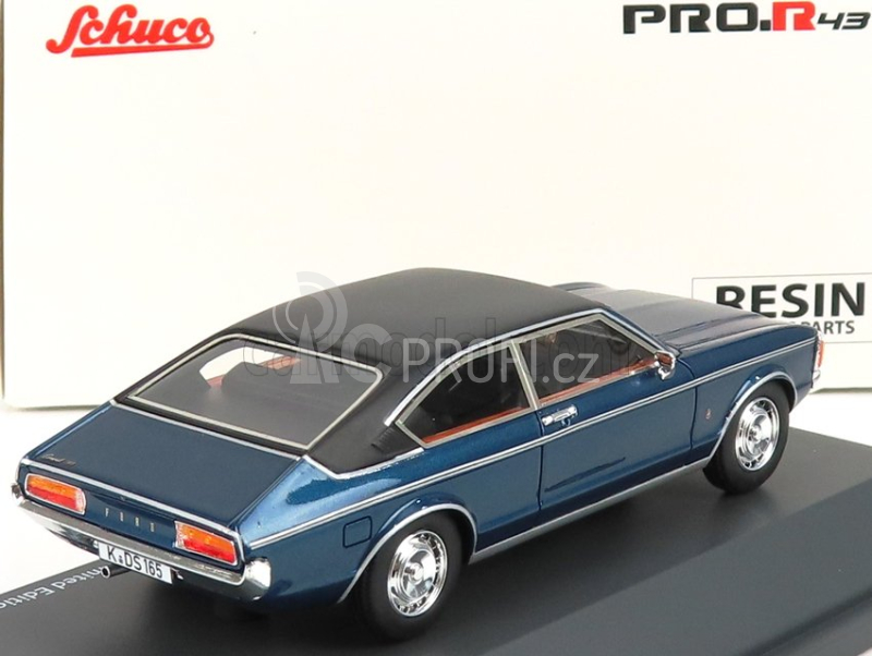 Schuco Ford england Granada Mki Coupe 1972 1:43 Blue