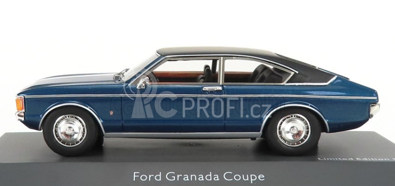 Schuco Ford england Granada Mki Coupe 1972 1:43 Blue