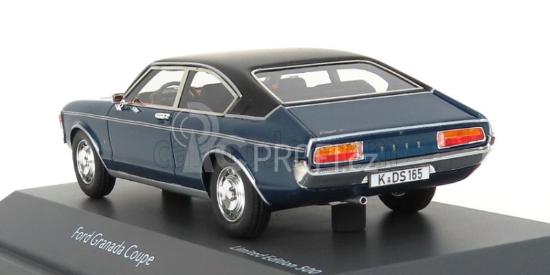 Schuco Ford england Granada Mki Coupe 1972 1:43 Blue