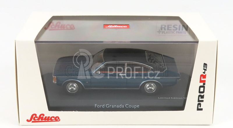 Schuco Ford england Granada Mki Coupe 1972 1:43 Blue