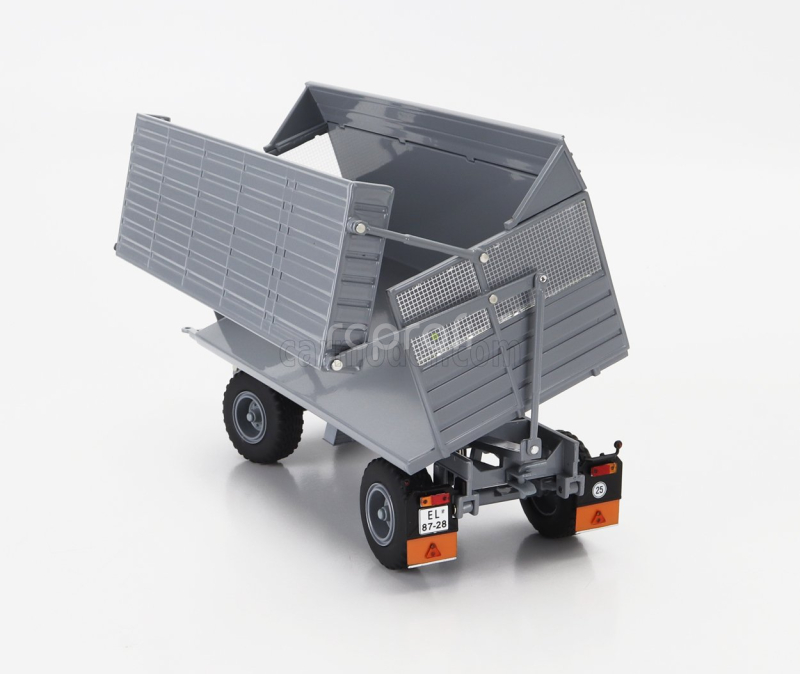 Schuco Fortschritt Trailer For Tractor Hw80 Sha 1980 1:32 Grey