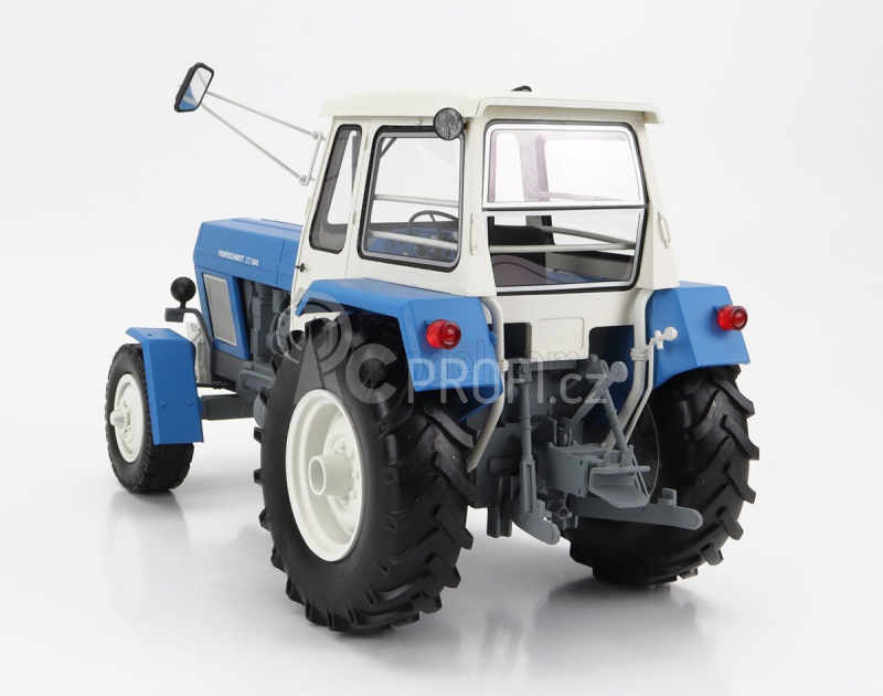 Schuco Fortschritt Zt300 Tractor 1964 1:18 Světle Modrá Šedá