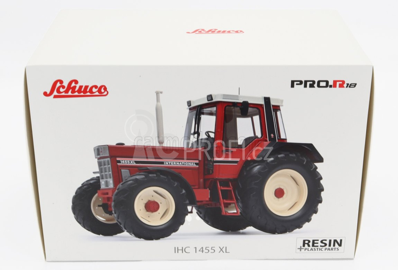 Schuco International 1455 Xl Tractor 1989 1:18 Červená Bílá