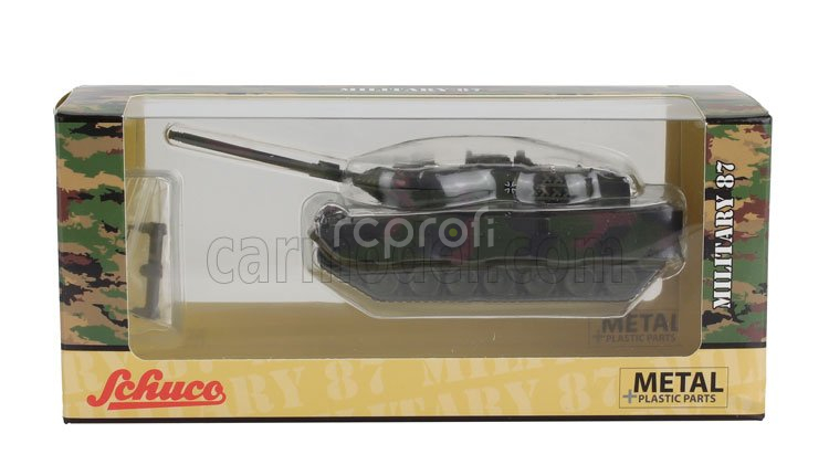 Schuco Krauss-maffei wegmann Tank Leopard 2a6 German Army 1945 1:87 Vojenská Zelená