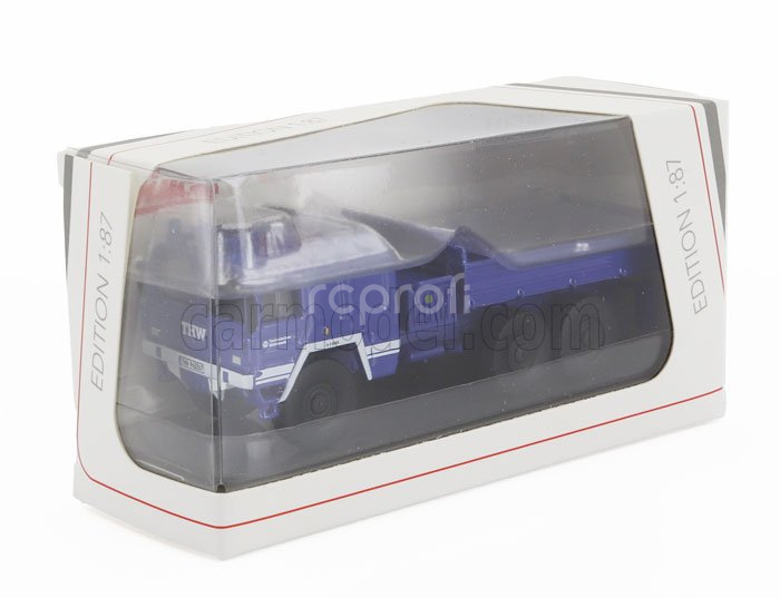 Schuco MAN Kat1 5t. Truck Thw 3-assi 1969 1:87 Blue
