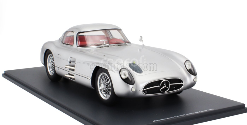 Schuco Mercedes benz 300 Slr Uhlenhaut Coupe 1955 1:12 Silver