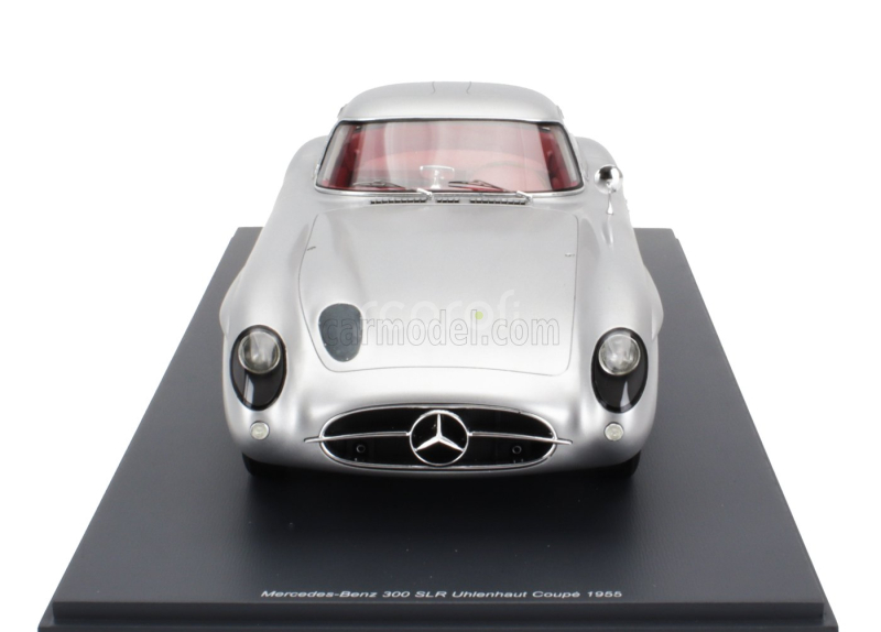 Schuco Mercedes benz 300 Slr Uhlenhaut Coupe 1955 1:12 Silver