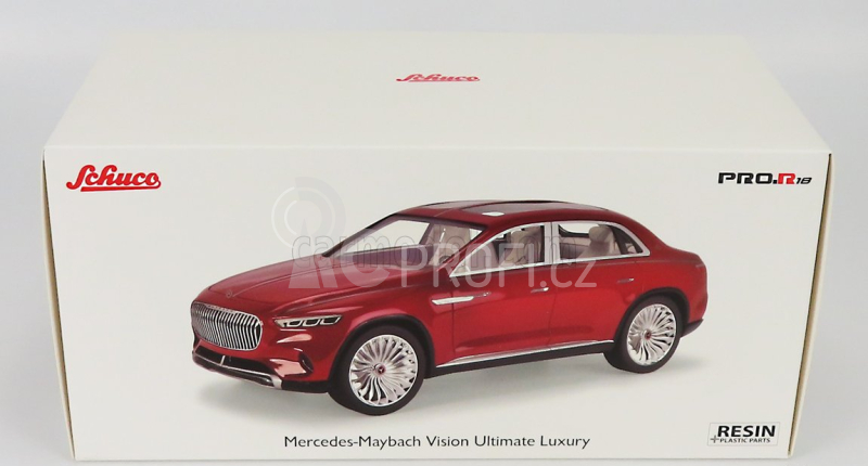 Schuco Mercedes benz Maybach Ultimate Luxury 2019 1:18 Red