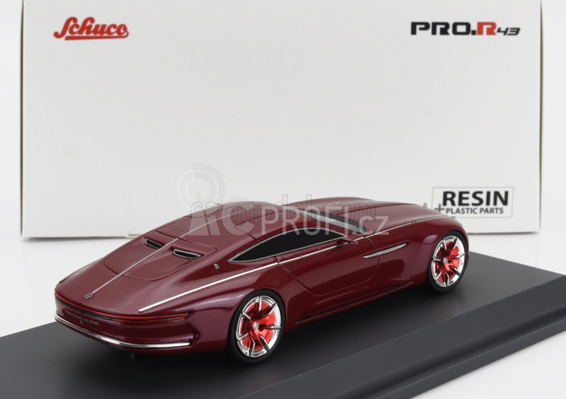 Schuco Mercedes benz Maybach Vision 6 Coupe Concept Electric 2018 1:43 Red