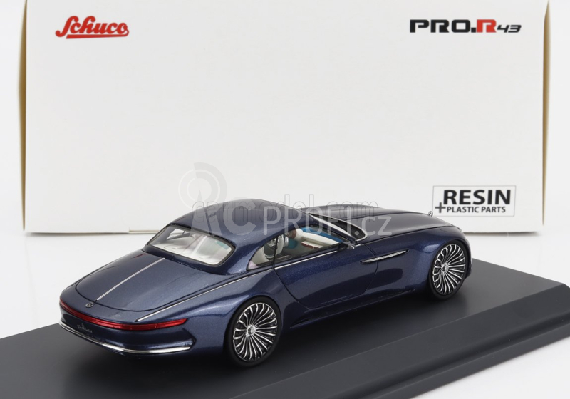 Schuco Mercedes benz Maybach Vision 6 Hard-top Coupe Concept Electric 2018 1:43 Blue