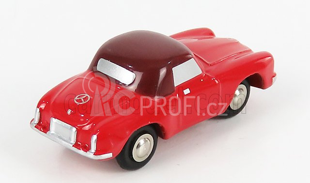 Schuco Mercedes benz Sl-class 190sl Spider 1955 - Personal Car N.rosemarie 1:87 Red
