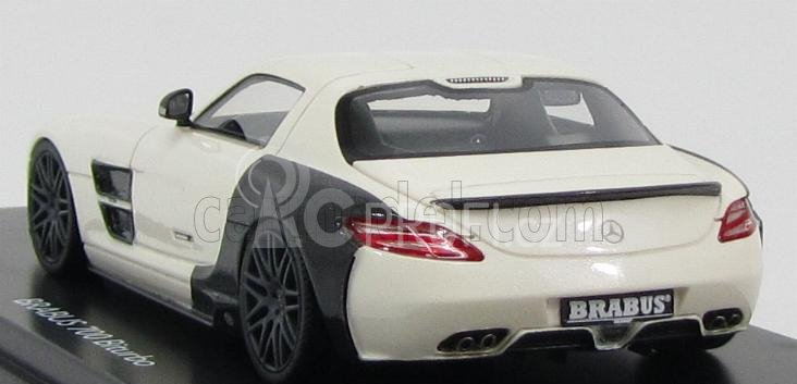 Schuco Mercedes benz Sls Coupe Brabus 700 Biturbo 2011 1:43 Bílá Černá