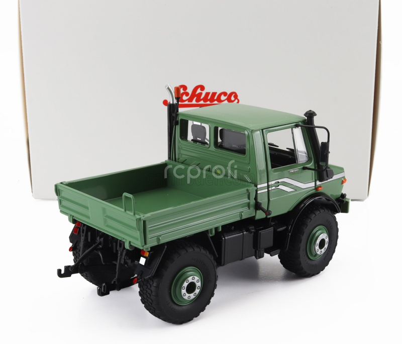 Schuco Mercedes benz Unimog U1600 Truck 1996 1:32 Zelená
