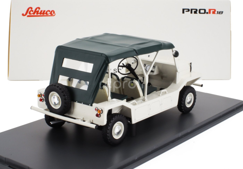 Schuco Mini Moke 1965 1:18 Bílá Zelená