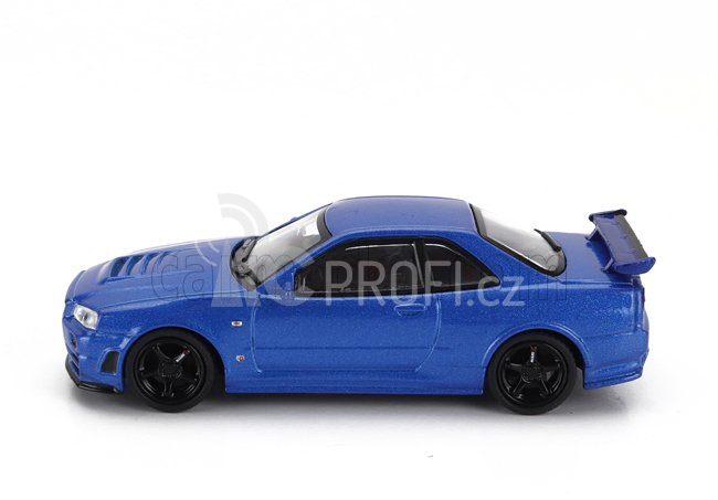 Schuco Nissan Gt-r (r34) Z-tune Coupe 1999 1:64 Blue