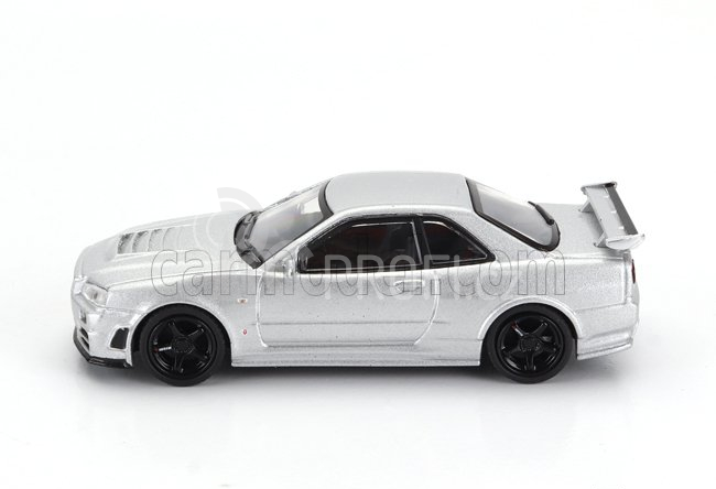 Schuco Nissan Gt-r (r34) Z-tune Coupe 1999 1:64 Silver