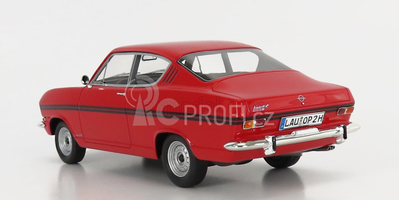 Schuco Opel Kadett B Rally Coupe 1966 1:18 Červená Černá