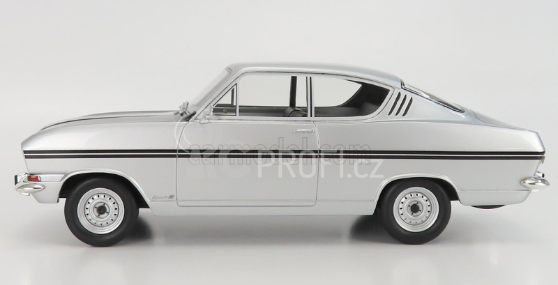 Schuco Opel Kadett B Rally Coupe 1966 1:18 Stříbrná Černá