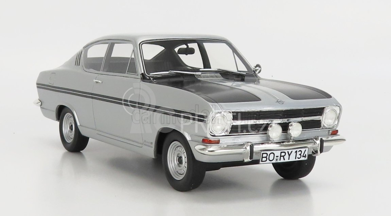 Schuco Opel Kadett B Rally Coupe 1966 1:18 Stříbrná Černá