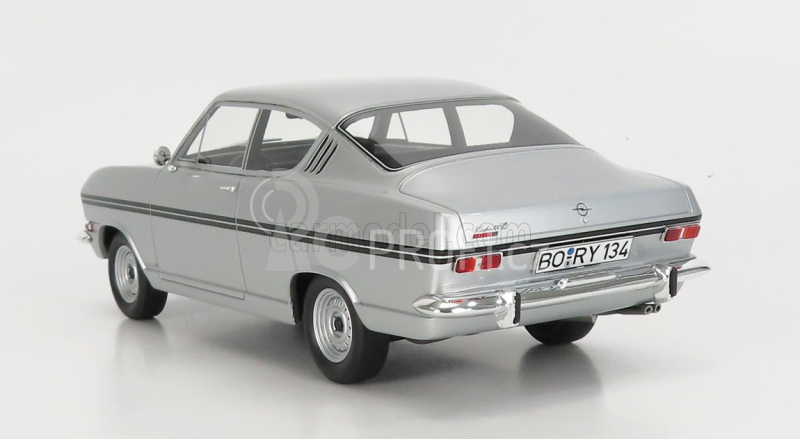 Schuco Opel Kadett B Rally Coupe 1966 1:18 Stříbrná Černá