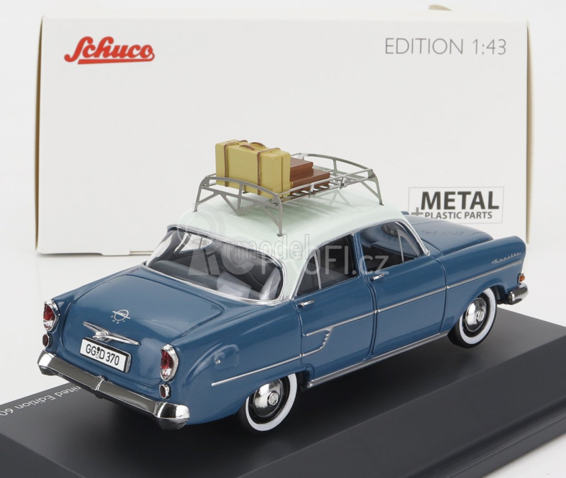 Schuco Opel Kapitan Riviera 1957 1:43 2 Tóny Modré