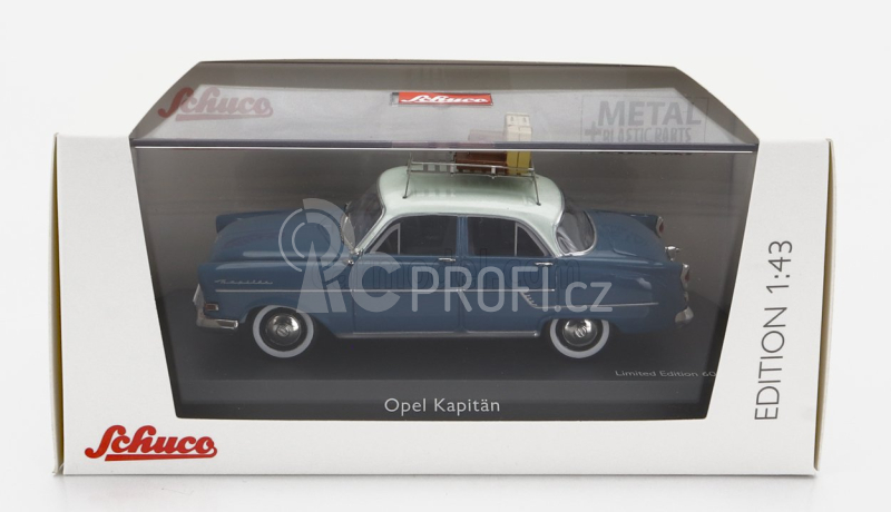 Schuco Opel Kapitan Riviera 1957 1:43 2 Tóny Modré