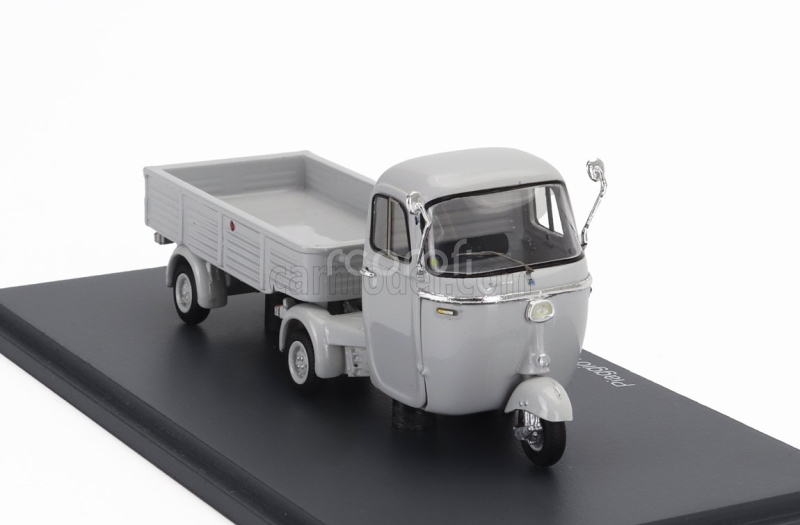 Schuco Piaggio Ape Pentaro Motrice + Pentaro' Rimorchio 1964 1:43 Grey