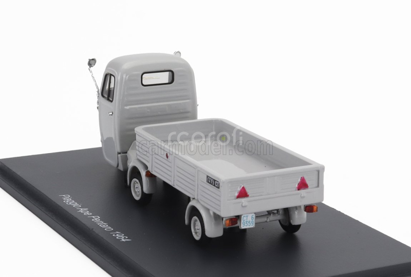 Schuco Piaggio Ape Pentaro Motrice + Pentaro' Rimorchio 1964 1:43 Grey
