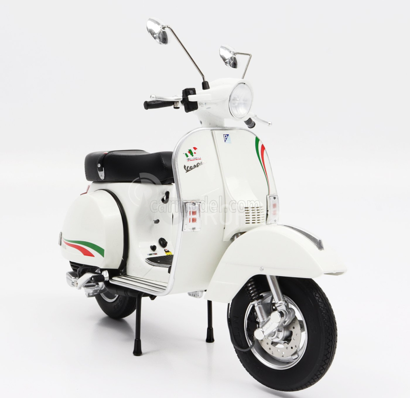 Schuco Piaggio Vespa 150 Px 150th Anniversario Unita' D'italia 2011 1:10 Bílá