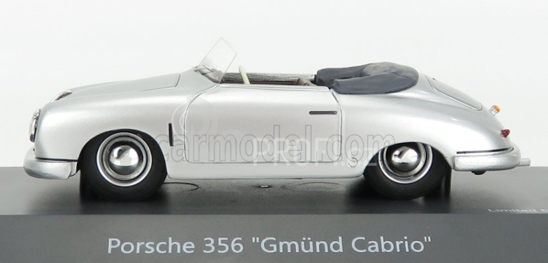 Schuco Porsche 356 Gmund Cabrio Open 1952 1:43 Silver