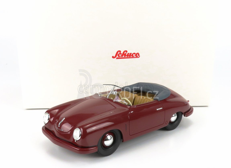 Schuco Porsche 356 Spider Open 1948 1:18 Red