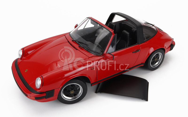 Schuco Porsche 911 3.2 Carrera Targa Cabriolet 1989 1:12 Red