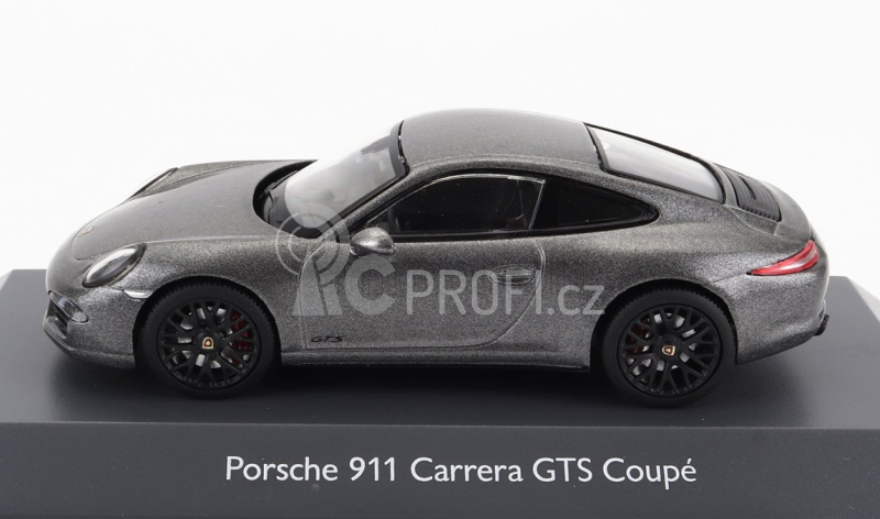 Schuco Porsche 911 991 Carrera Gts Coupe 2014 1:43 Grey