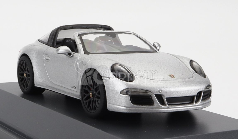 Schuco Porsche 911 991 Carrera Targa Cabriolet 2014 1:43 Stříbrná Černá